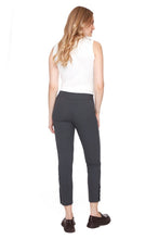 Load image into Gallery viewer, Up! Mist Techno Button Vent Pull On Ankle Pant
