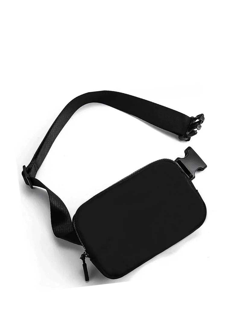 B.lush Nylon Belt Crossbody Bag In Black or Light Grey