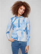 Load image into Gallery viewer, Charlie B Printed Long Sleeve Sweater Hoodie
