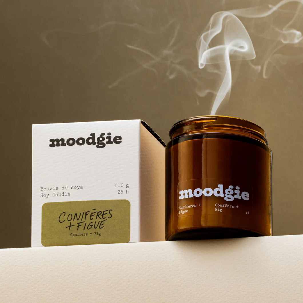 Moodgie Conifers + Fig 4 oz. Candle