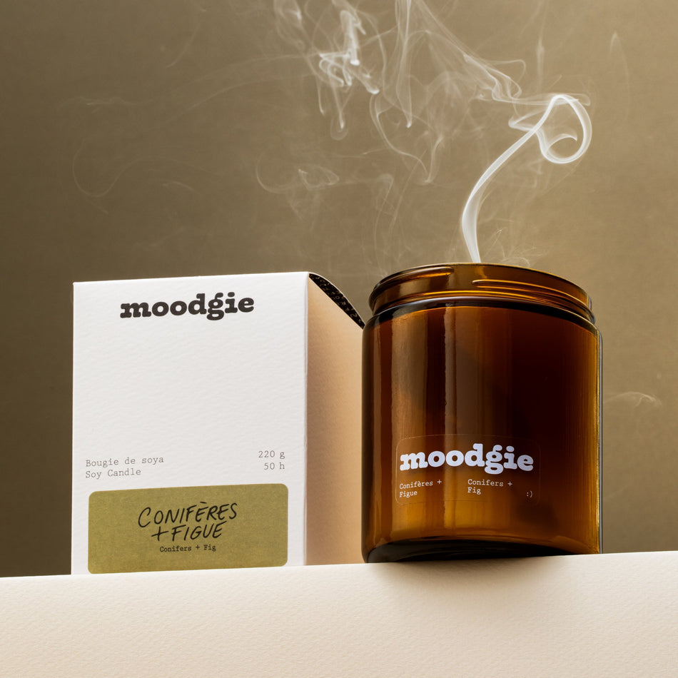 Moodgie Conifers + Fig 8 oz. Candle