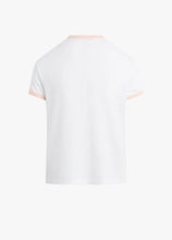 Load image into Gallery viewer, The Collegiate Chest Logo Ringer Tee
