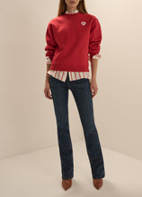 Load image into Gallery viewer, The Embroidered Heart Sweatshirt
