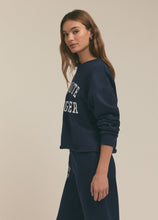 Load image into Gallery viewer, Favorite Daughter Cropped Collegiate Sweatshirt
