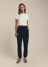 Load image into Gallery viewer, Favorite Daughter Navy Collegiate Jogger

