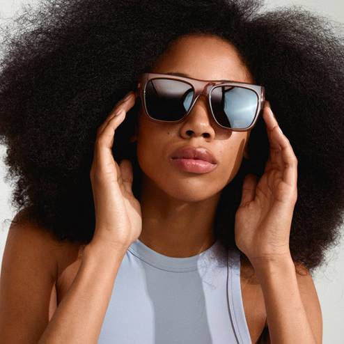 Pilgrim ANIYAH Brown Sunglasses