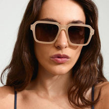 Load image into Gallery viewer, Pilgrim ADDILYN Milky Brown &amp; Gold Sunglasses
