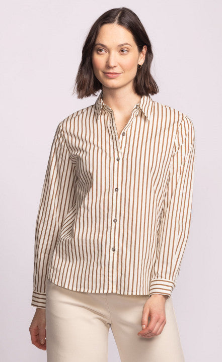 Pink Martini Sapphire Button Down Top