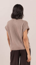 Load image into Gallery viewer, Leigh Sleeveless Zip Knit Vest
