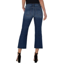 Load image into Gallery viewer, Liverpool Hannah Mid-Rise Crop Flare Jeans with Cut Hem
