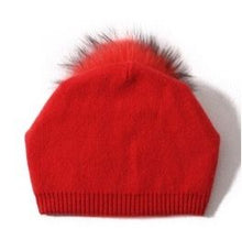Load image into Gallery viewer, Evelyn Beanie with Fur
