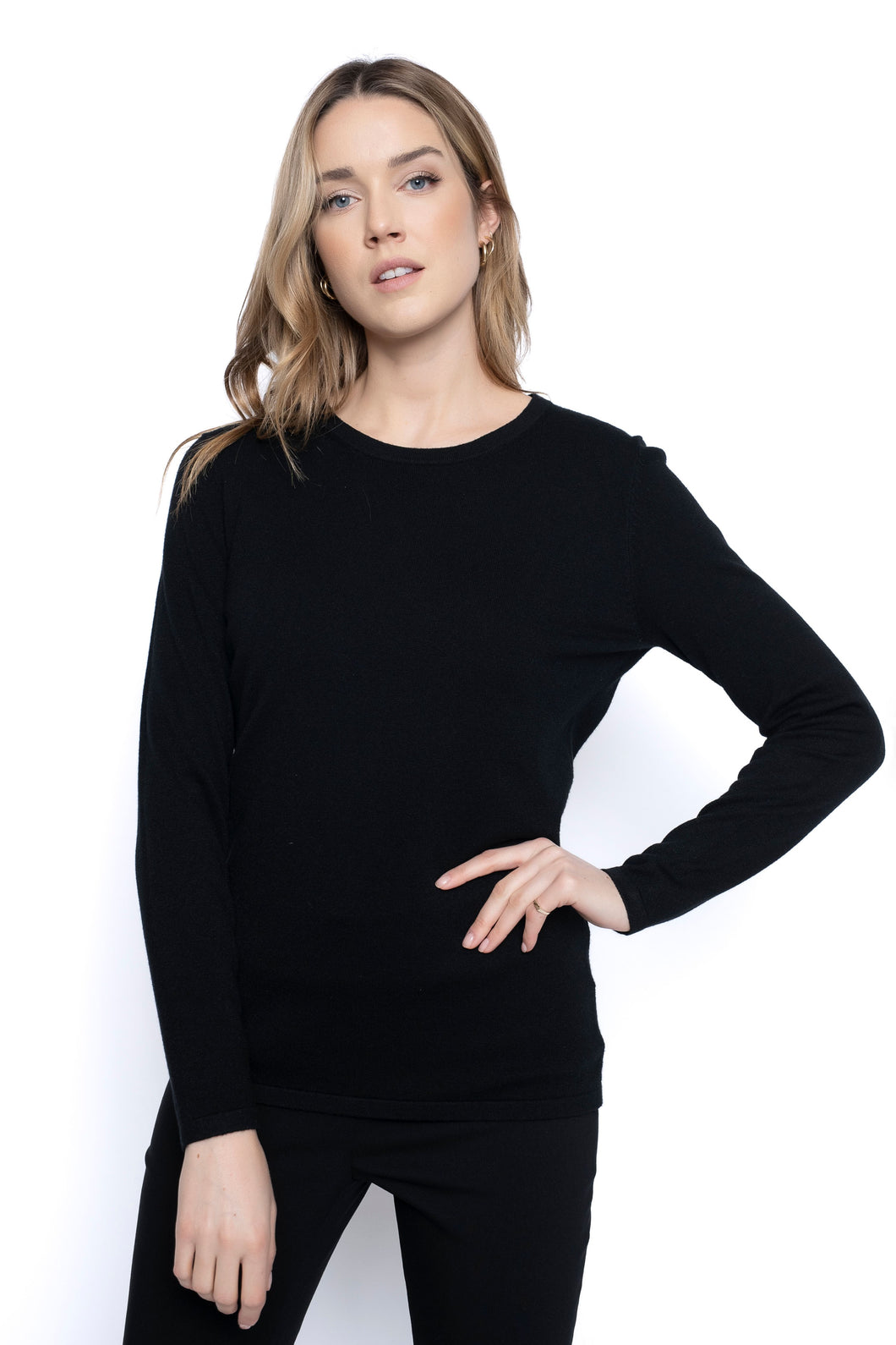 Picadilly Long Sleeve Crew Neck Top