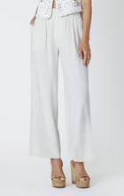 Load image into Gallery viewer, Dex Beige Wide Leg Pull On Linen Blend Pants with Pockets
