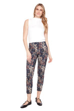 Load image into Gallery viewer, UP! Bouquet Techno Petal Slit Ankle Pant
