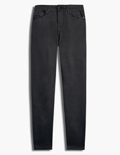 Load image into Gallery viewer, Lois Georgia Black Mid-High Waist Straight Leg Jean
