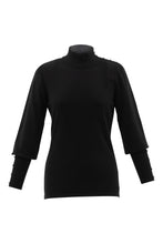 Load image into Gallery viewer, Marble Super Soft Turtleneck Long Sleeve Classic Fit Sweater
