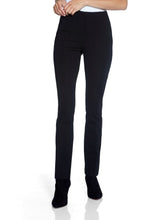 Load image into Gallery viewer, Up! Black Hugger Straight Leg Pant
