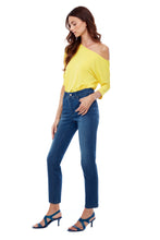 Load image into Gallery viewer, UP! Slim Fit Pull On Body-Shaping Denim Ankle Pant
