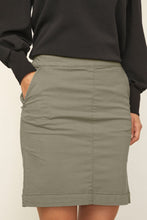 Load image into Gallery viewer, Part Two Vetiver Green Casual Fit Skirt
