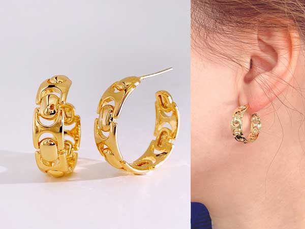 Merx Sofistica Gold Earrings