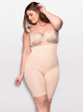 Load image into Gallery viewer, Body Hush The Sculptor All In One High Waisted Short in Nude
