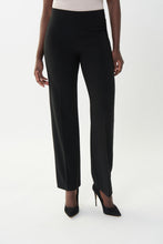 Load image into Gallery viewer, Joseph Ribkoff Black Pull On Wide Leg Pant
