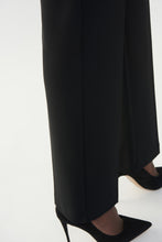 Load image into Gallery viewer, Joseph Ribkoff Pull On Wide Leg Pant in Black or Midnight Blue
