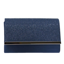 Load image into Gallery viewer, Taxi Sparkle Front Clutch Black, Silver or Navy
