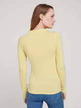 Load image into Gallery viewer, Tom Tailor - Soft Yellow Soft Mock Neck Long Sleeve Pullover Shirt

