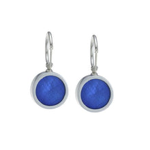 Load image into Gallery viewer, Merx Resin Star Reversible Circle Dangle Earrings in Star Sapphire or Allure
