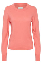 Load image into Gallery viewer, Part Two Tea Rose Crew Neck Sweater
